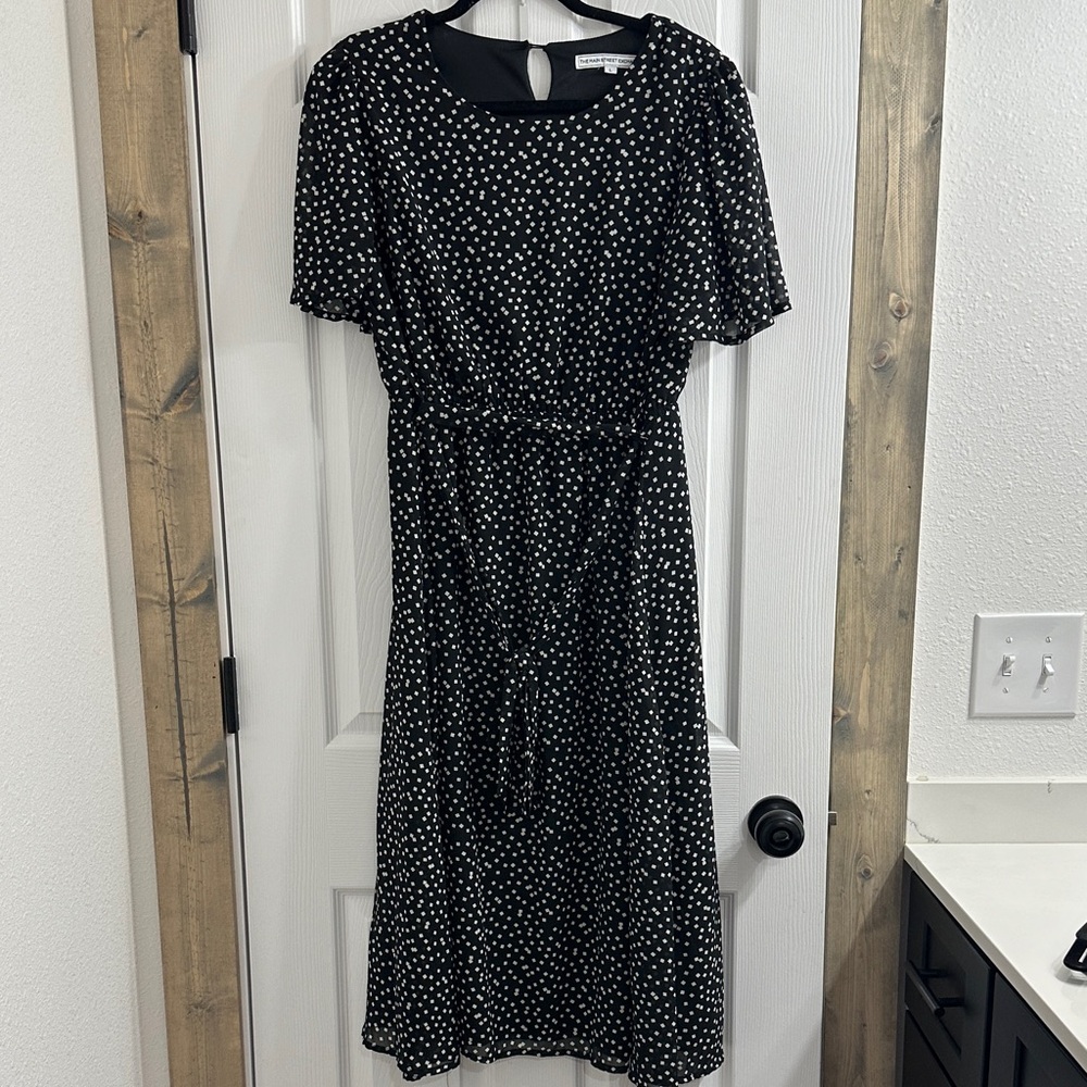 Black and White Dress
